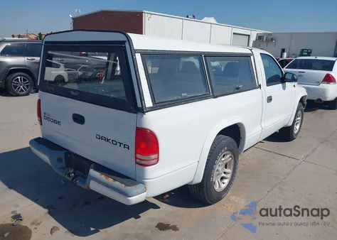2003 Dodge Dakota Sport из США, поврежденный, VIN 1D7FL36XX3S366733